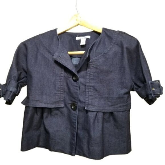 Kenneth Cole Dark Denim Blazer - Picture 1 of 5